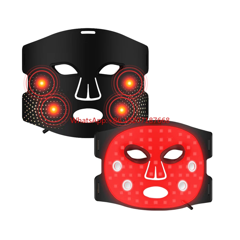 

Heating Technology 7 Colors Light Photon Therapy Face Mask Red Light Therapy Beauty LED Facial Mask