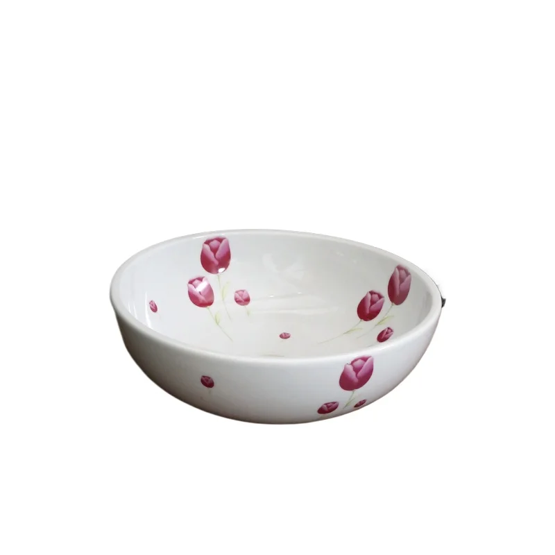 

Art stage basin ceramic face wash round stage hand wash art washbasin