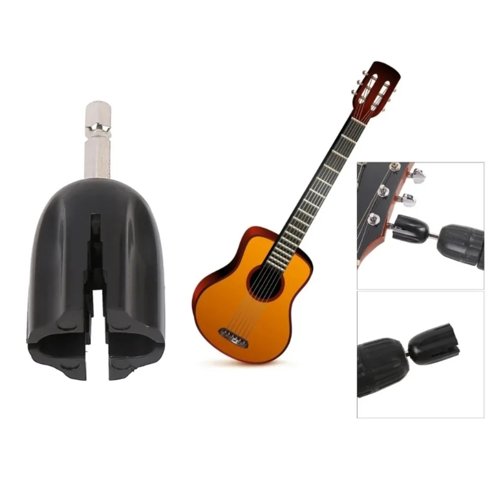 1pc Guitar String Winder Head Luthier Tool for Acoustic Guitar Bass Ukulele Mandolin F2TC Electric Guitars High Quality Kit