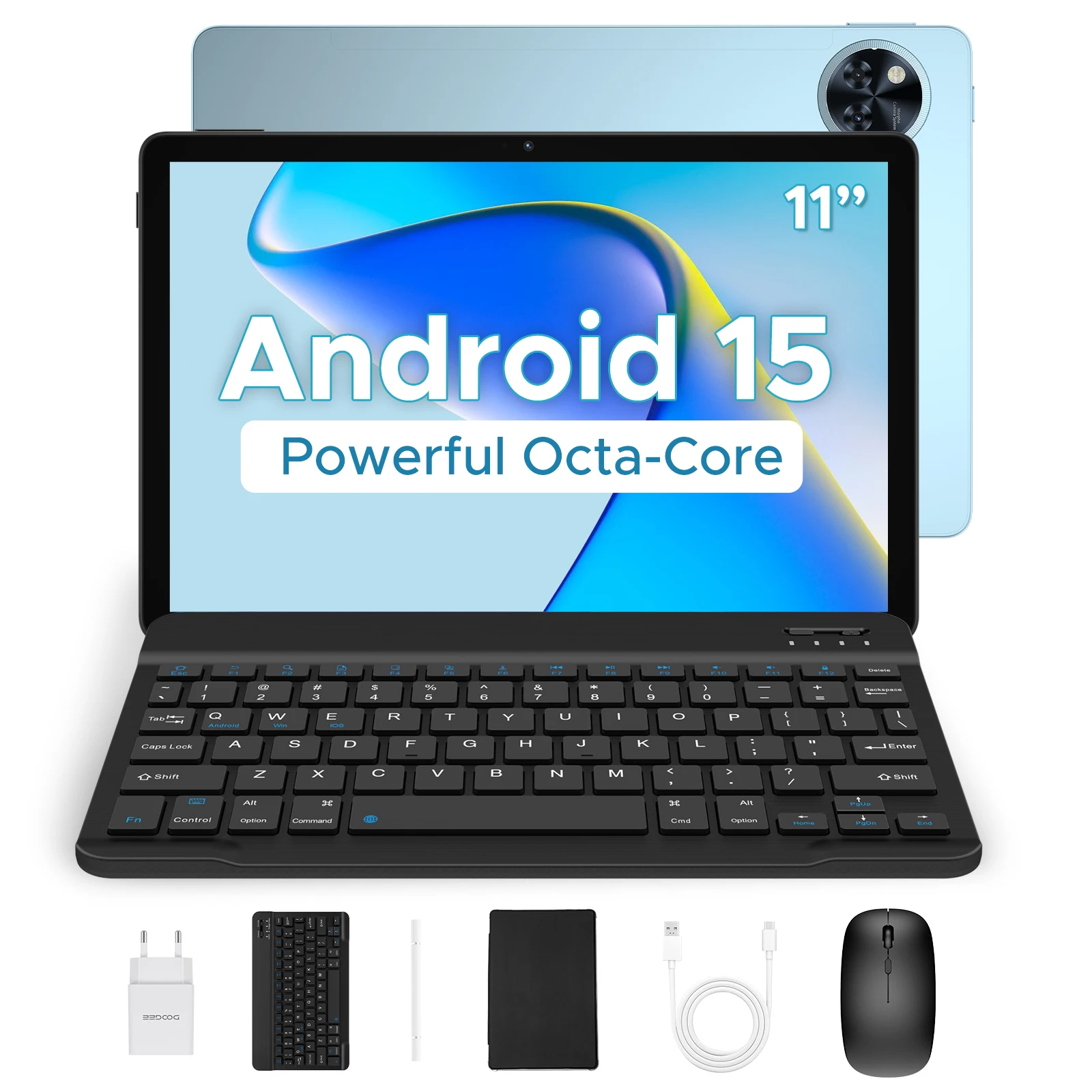 DOOGEE U11 Android 15 タブレット 11 インチ超クリア 90Hz