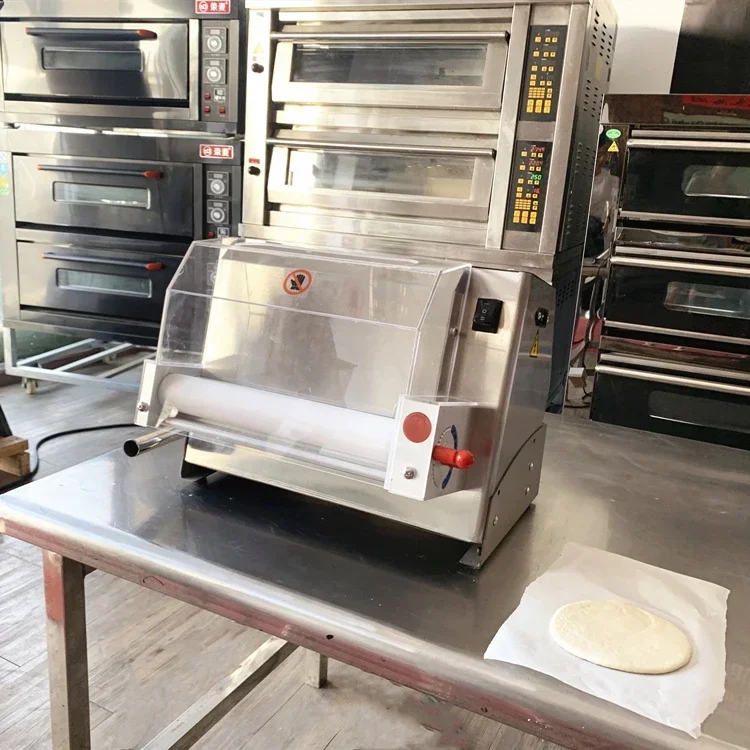 

buy rolling pizza press machine automatic pizza dough mouder former pizza roller sheeter flattener flatener machine