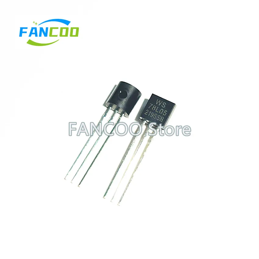 10PCS 78L05ACZ 78L05 TO-92 NEW Transistor Original WS78L05 Copper foot