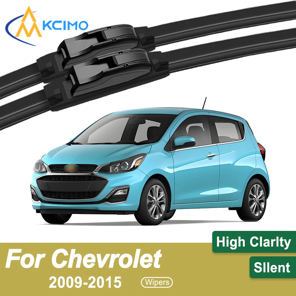 

Reliable 2-Pack Wiper Blades for Chevrolet Spark M300 2009–2015 All-Season Performance Smudge-Free Enhanced Visibility