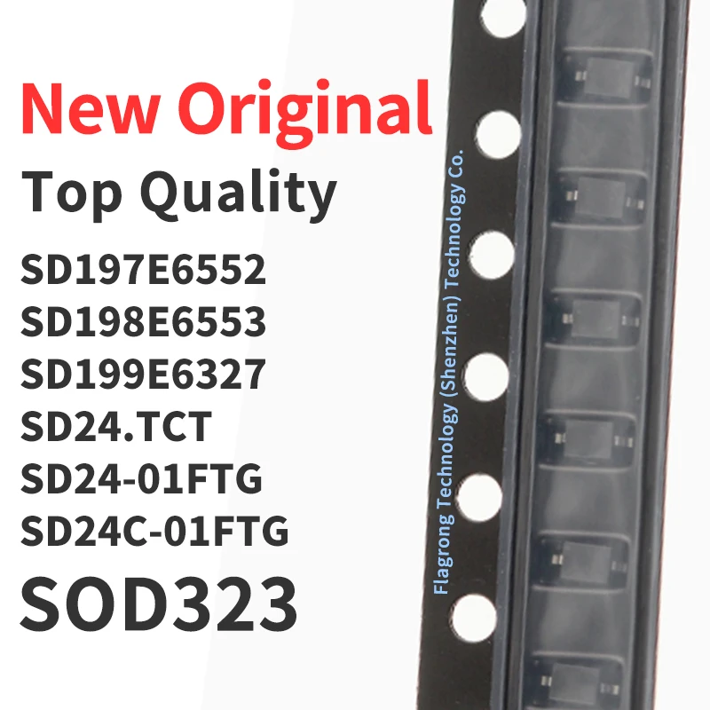 100 Pieces SD197E6552 SD198E6553 SD199E6327 TCT SD24-01FTG SD24C-01FTG SOD323 Chip IC New Original