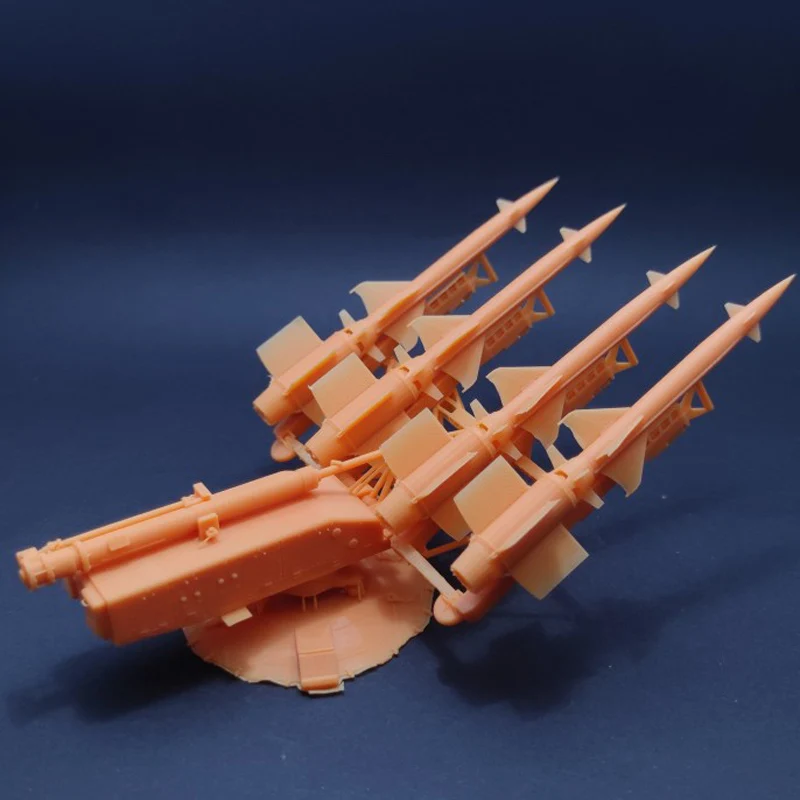 1PCS Miniature S-125 Surface-to-Air Missile Model 1/144 Scale Resin 3D Printed Missiles Diorama Accessory for Sand Table Display