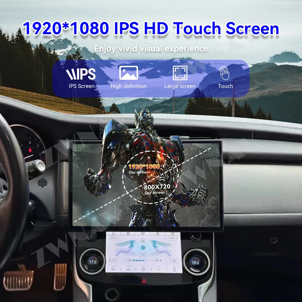 

Android 13 GPS-навигация Carplay 13,3-дюймовый сенсорный экран для Jaguar XF 2015-2019 WIFI 4G Автомобильный мультимедийный плеер Головное устройство Auto