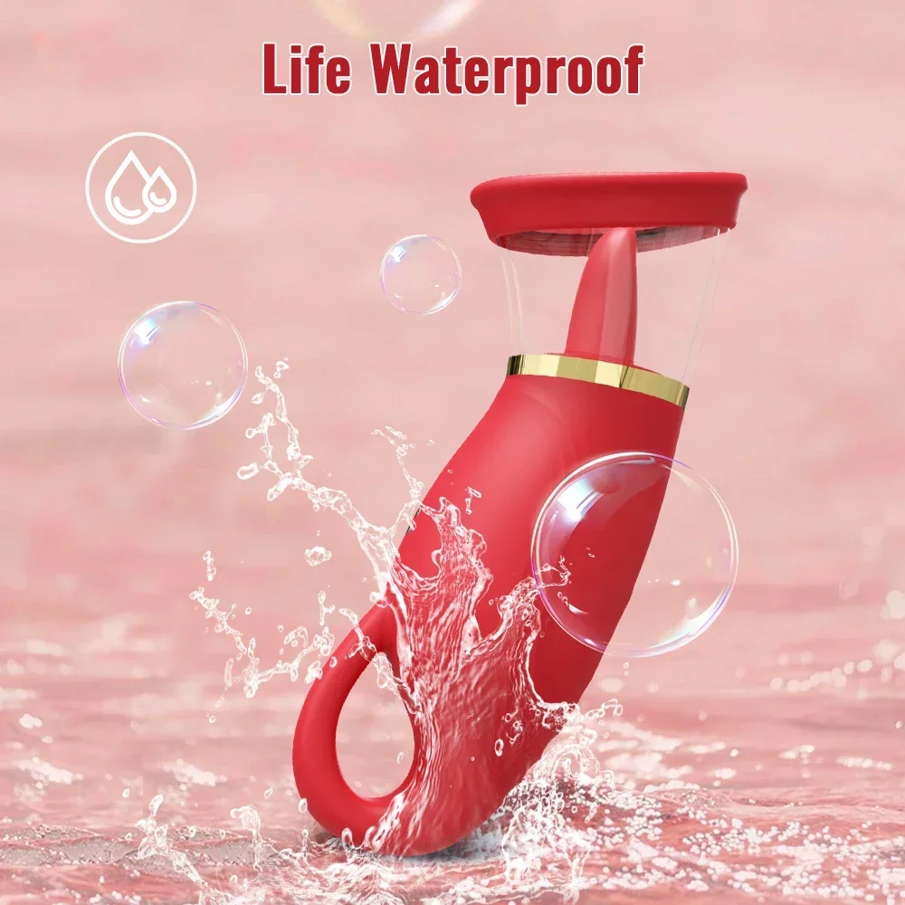 اللسان لعق مص الهزاز للنساء البظر فراغ مصاصة محفز الفم المهبل الحلمات تهتز الإناث الكبار الجنس لعب