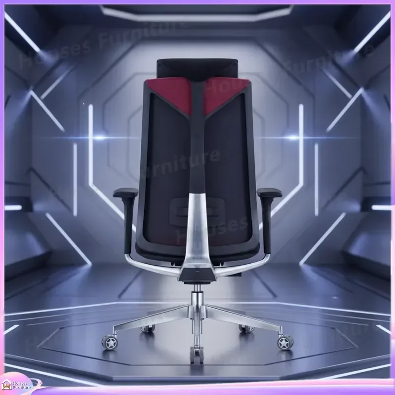 Ergonomic Office Chair High Back Mesh Computer Gaming Chair Adjustable Swivel Executive Desk Seat with Lumbar Support for view 4