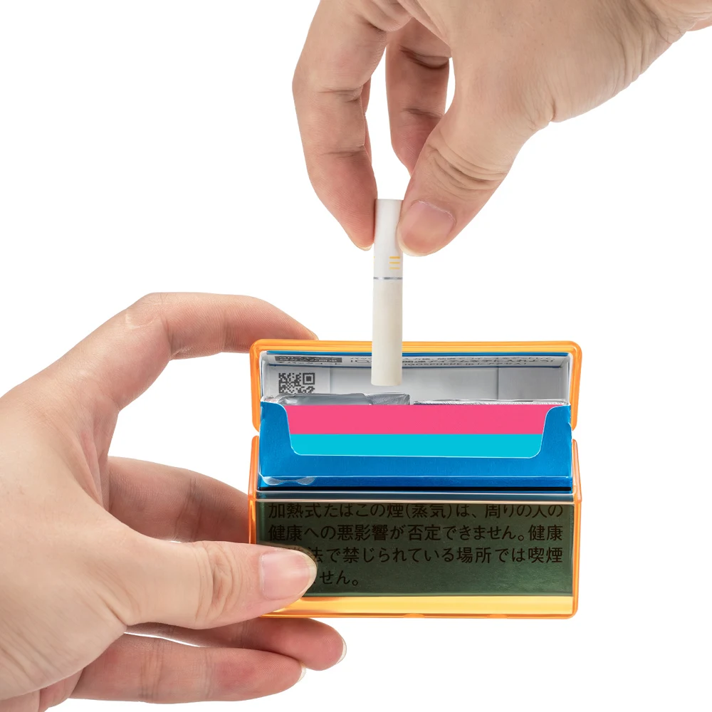 1PC Transparent PC Terea Hard Storage Case for IQOS Iluma i One/iqos Iluma/iqos 3 Duo/ Terea/HEETS - Cigarette Case Organizer