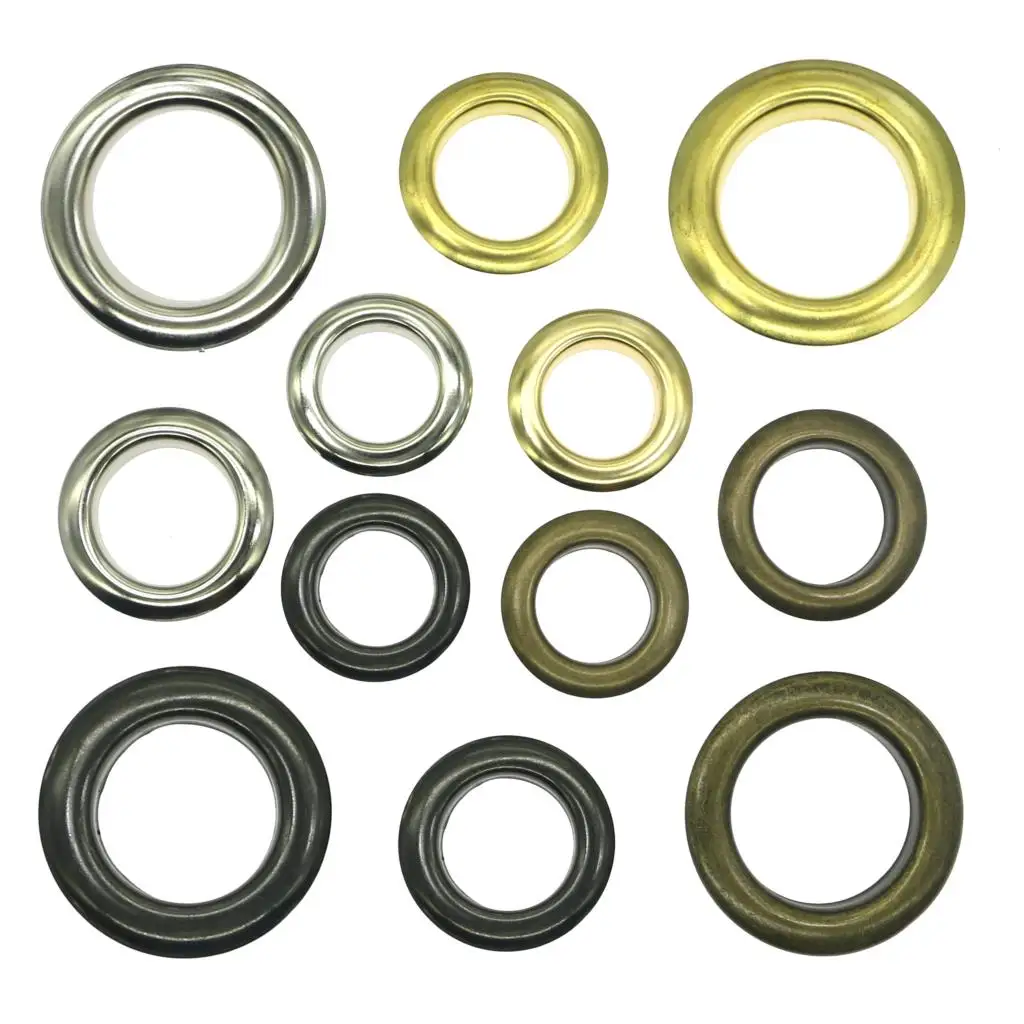 Pure Copper Large Eyelets 25|30|40mm Inner Diameter Press for Eyelets Eyelets for Curtains Awnings Handbag Grommets Metal Brass