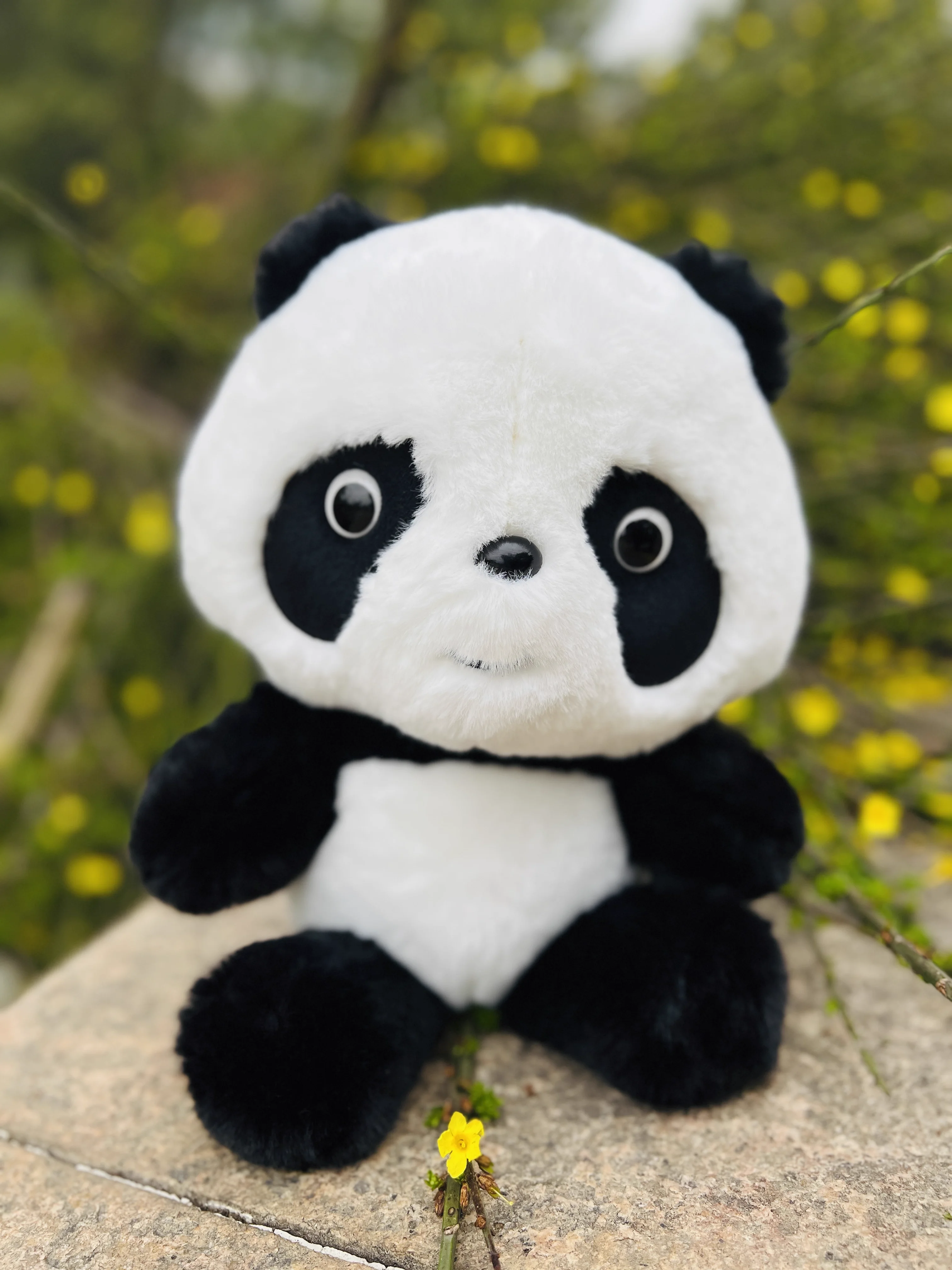 Cute Giant Panda Stuffed Toy Plush Panda Doll, Imitation Panda Toy a Gift for Girls on Valentine's Day for Children