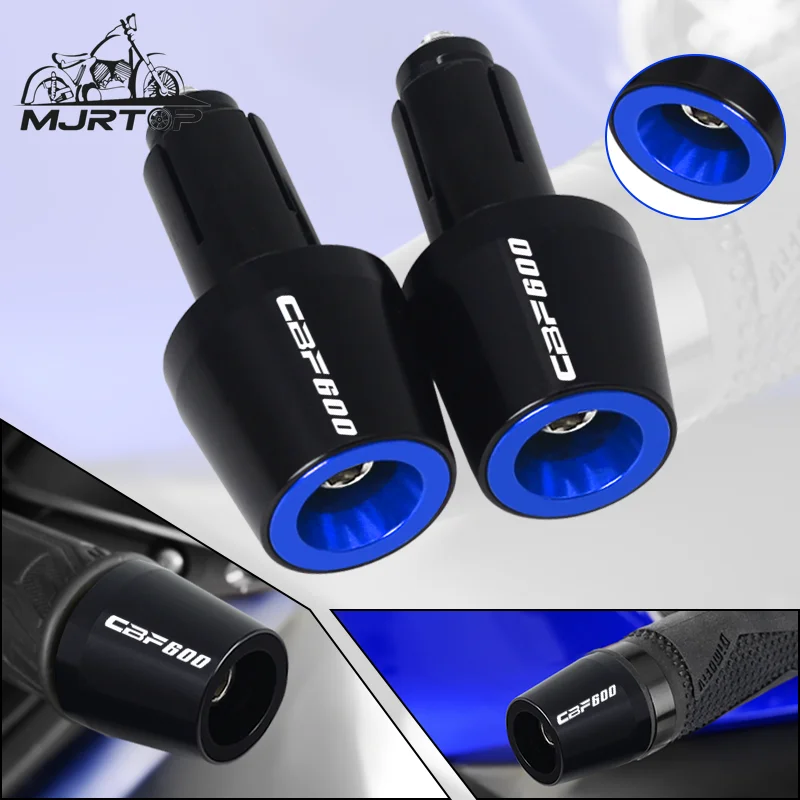 

Motorcycle 7/8" 22mm Handlebar Grips Bar End Plugs For Honda CBF600 CBF1000 CBF 600 1000 Handle bar Counterweight Plug Slider