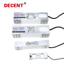 DYX-306 DECENT 1kg 3kg 6kg 10kg 20kg 60kg 100kg 200kg 600kg Cantilever Shear Beam Weight Sensor With Indicator