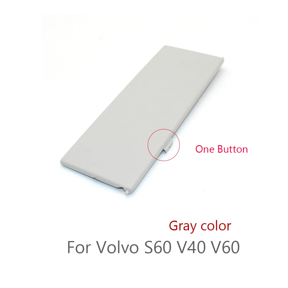 Car Sunvisor Vanity Mirror Cover For Volvo S60 S60L V40 V60 Interior Accessories