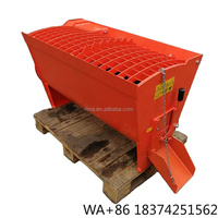 300/400 Liter Concrete Mixer Bucket Self Loading Side Discharge Cement Mixer