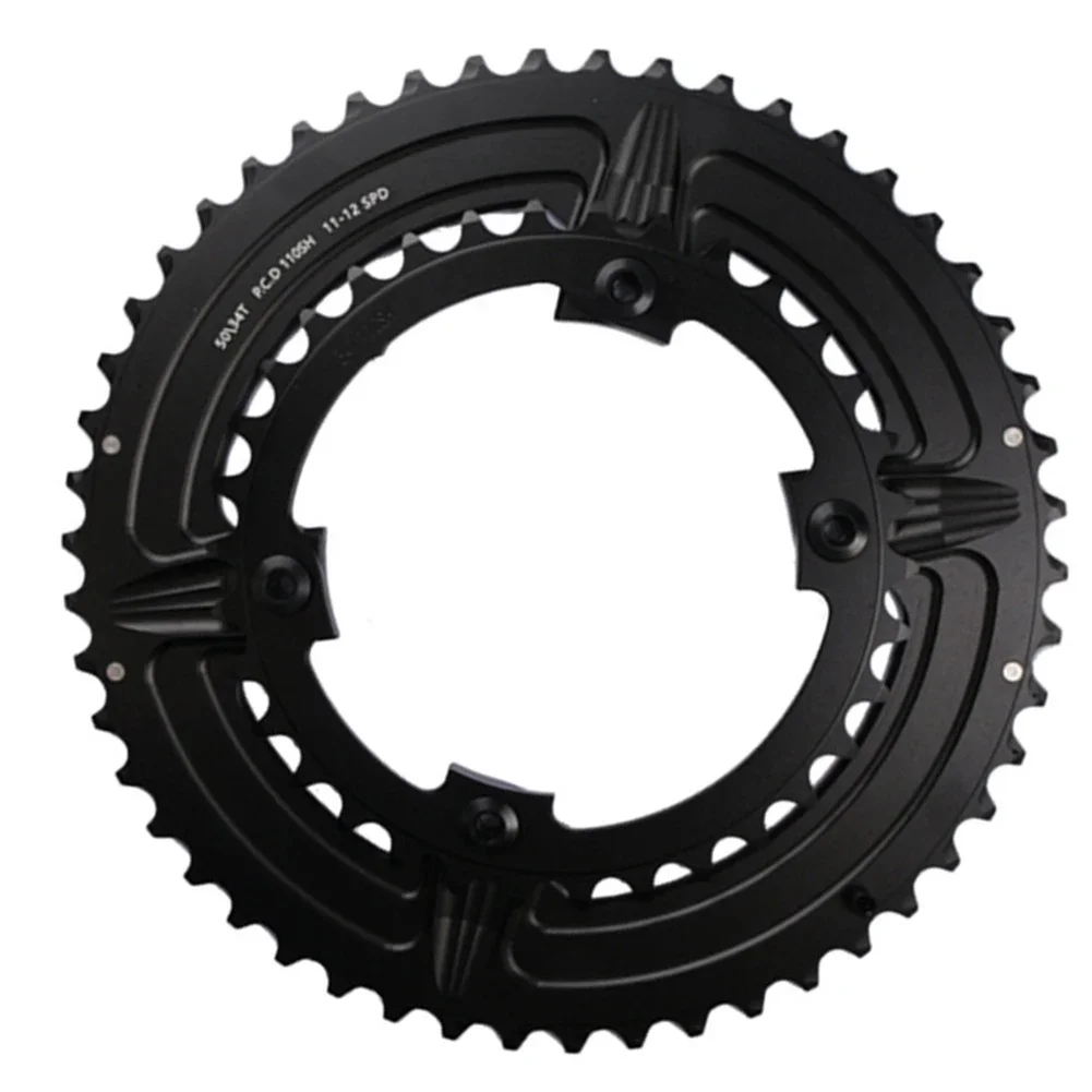 

Ведущая звезда 50-34T 52-36T 53-39T для шатунов Shimano 105 R7000 R8000 DURAACE FC-R9100, асимметричная, запасная часть для шатунного механизма