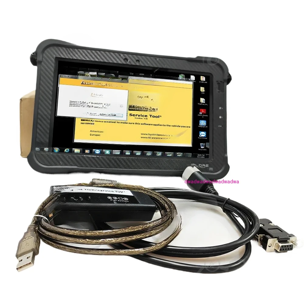 

Диагностический комплект для вилочного погрузчика Yale Hyster PC Service Tool Ifak CAN USB-интерфейс полный комплект с ноутбуком T420