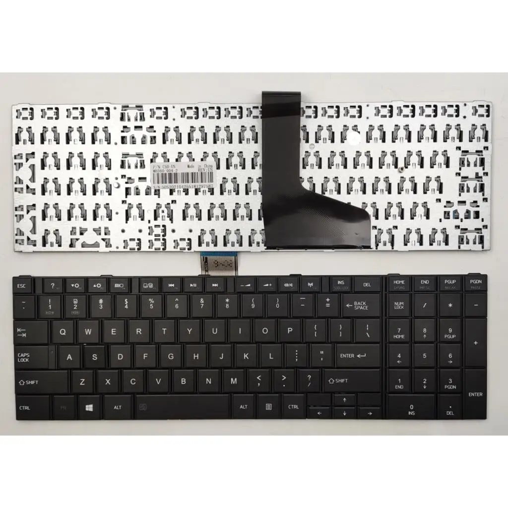 

New For Toshiba Satellite C50-A C50D-A C55-A C55D-A C55T-A Series Laptop Keyboard US