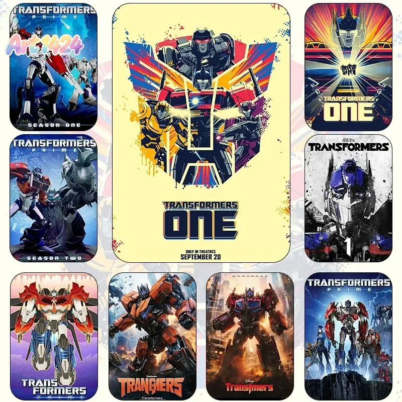 Affiche décorative sur toile Transformers : Prime, motif Optimus Prime, science-fiction, impression pour chambre, cadeau de vacances