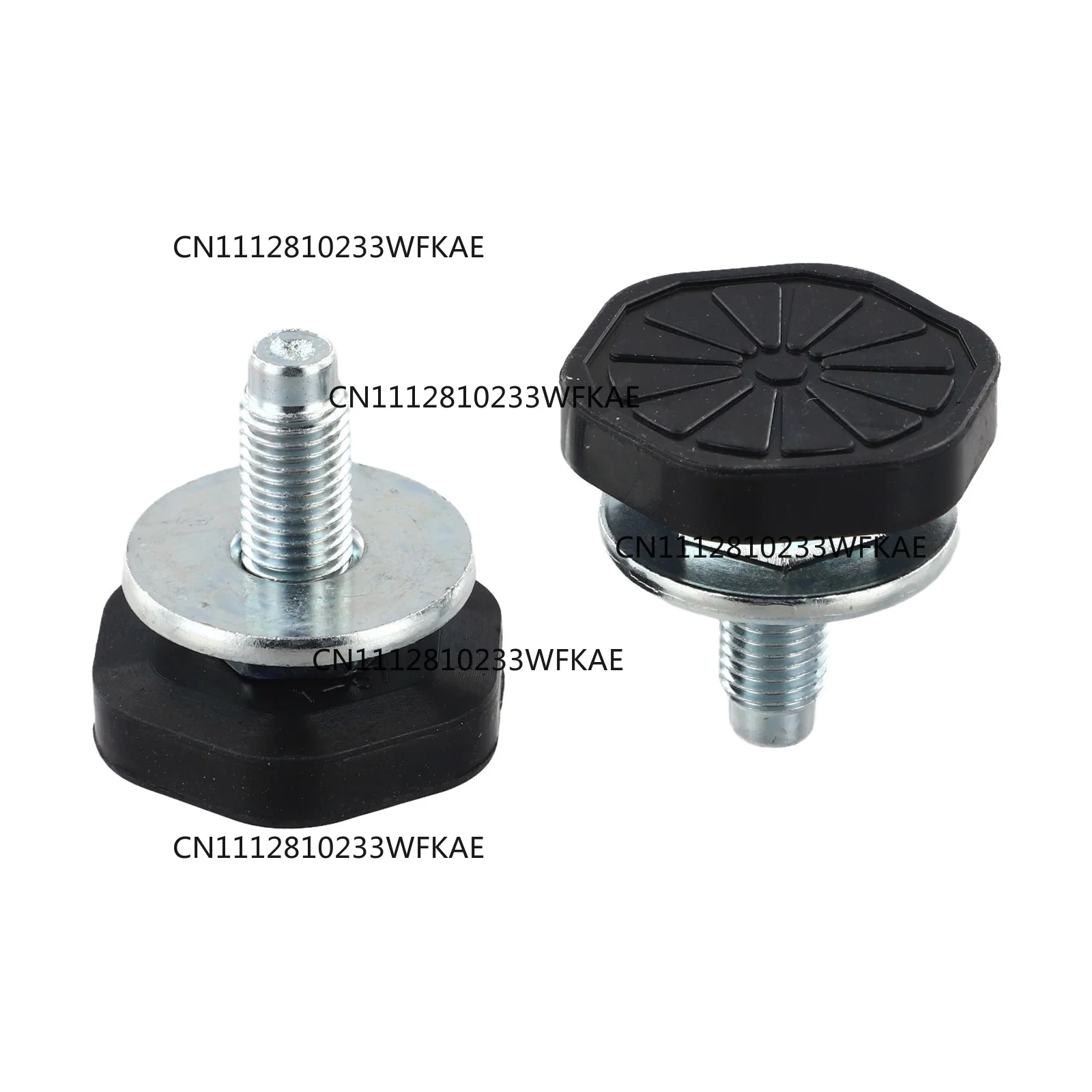 4Pcs M10 Thread Washing Machine Feet Rubber Anti-vibration Balance Screw Replacement For Haier Drum Washer Hardware