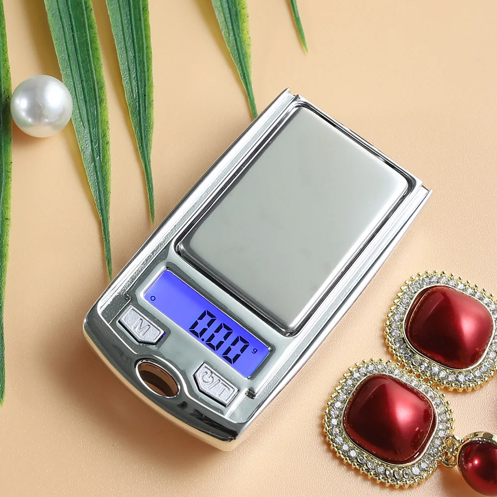 Mini Digital Pocket Scale 200g/100g 0.01g Precision Weighing LCD Backlit Display Jewelry Gram Balance Weight Electronic Scales