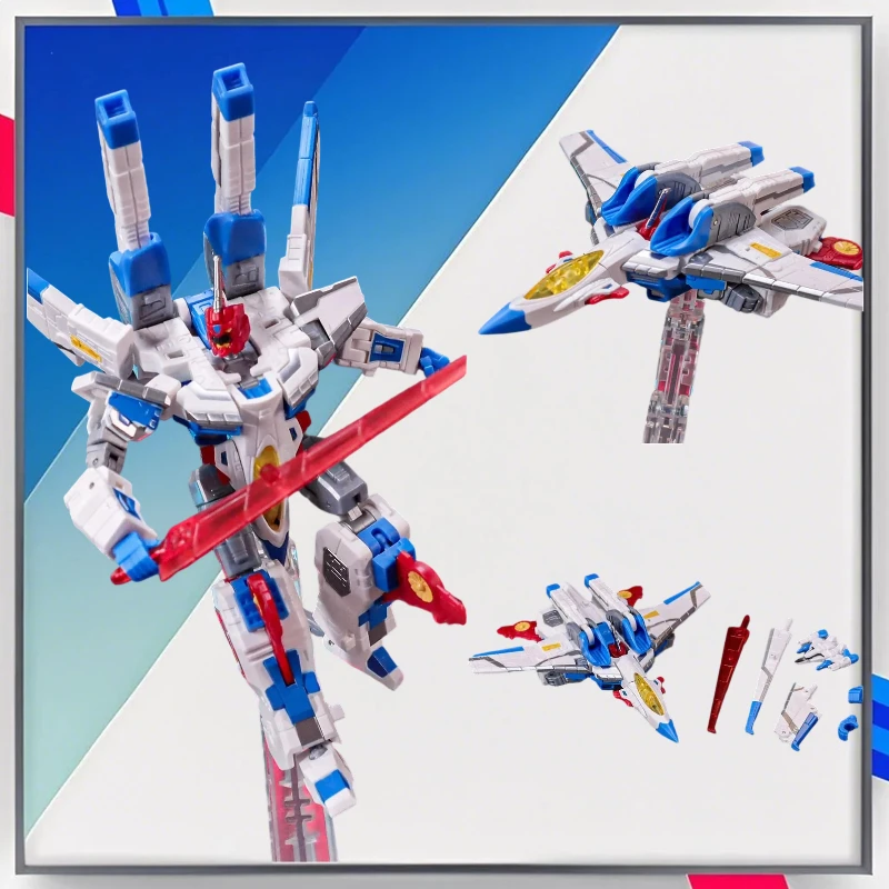 

In Stock Skull Studio Transformion MSS-02R 12cm MSS02R White Doom Star Starscream Action Figure Collect Gifts