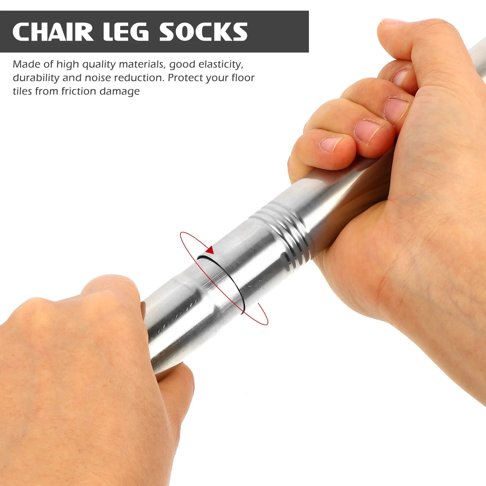 

6Pcs Flag Pole Base Set Stainless Steel Rustproof Flagpole Bracket Buckles Outdoor Yard Garden Commercial Metal Flag Holder