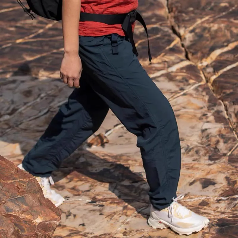 Yamaichi5P Pantaloni lunghi multifunzionali casual per sport all'aria aperta Qui Dry Pantaloni lunghi leggeri e multipli per giovani