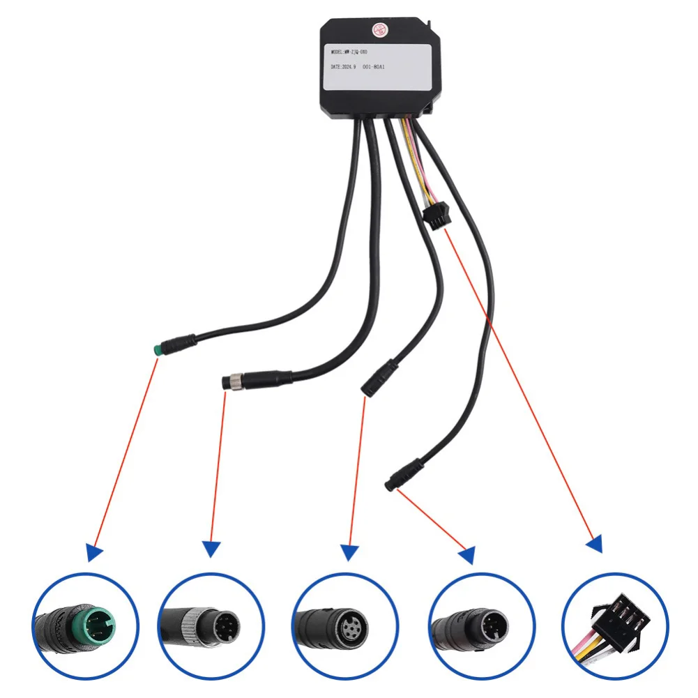 

Черный электрический повторитель скутера Кабель повторителя скутера Прочный материал Бесшовная работа Постоянная производительность