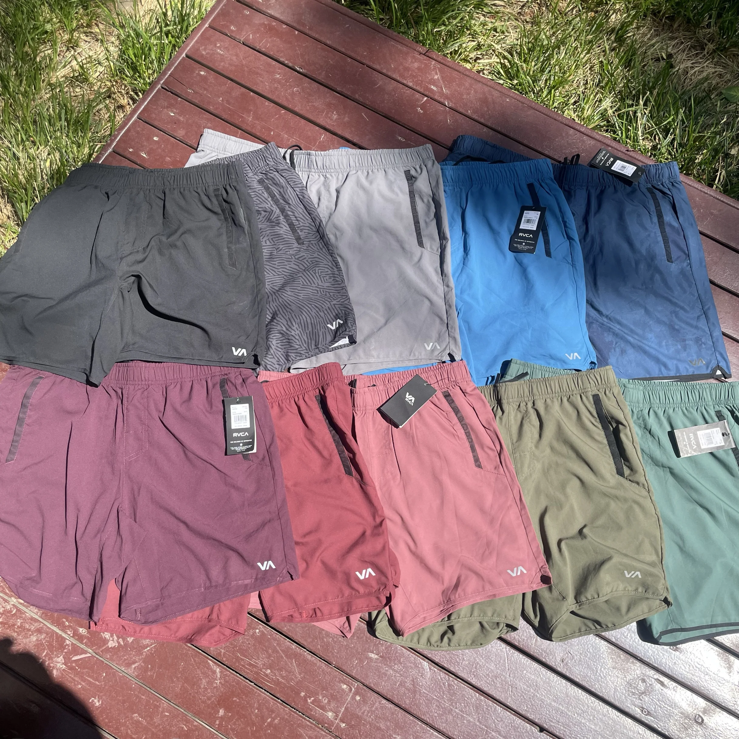 

Classic Men's Fitn Training orts Qui Dry Loose Tee-quarter Length Versatile Busin Casual Straight Leg Elastic Waist