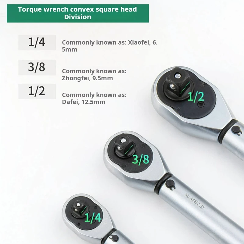 Imagem -05 - Torque Ajustável Torque Rápido de Alta Precisão Auto Repair Wrench Ratchet Socket Repair Tools