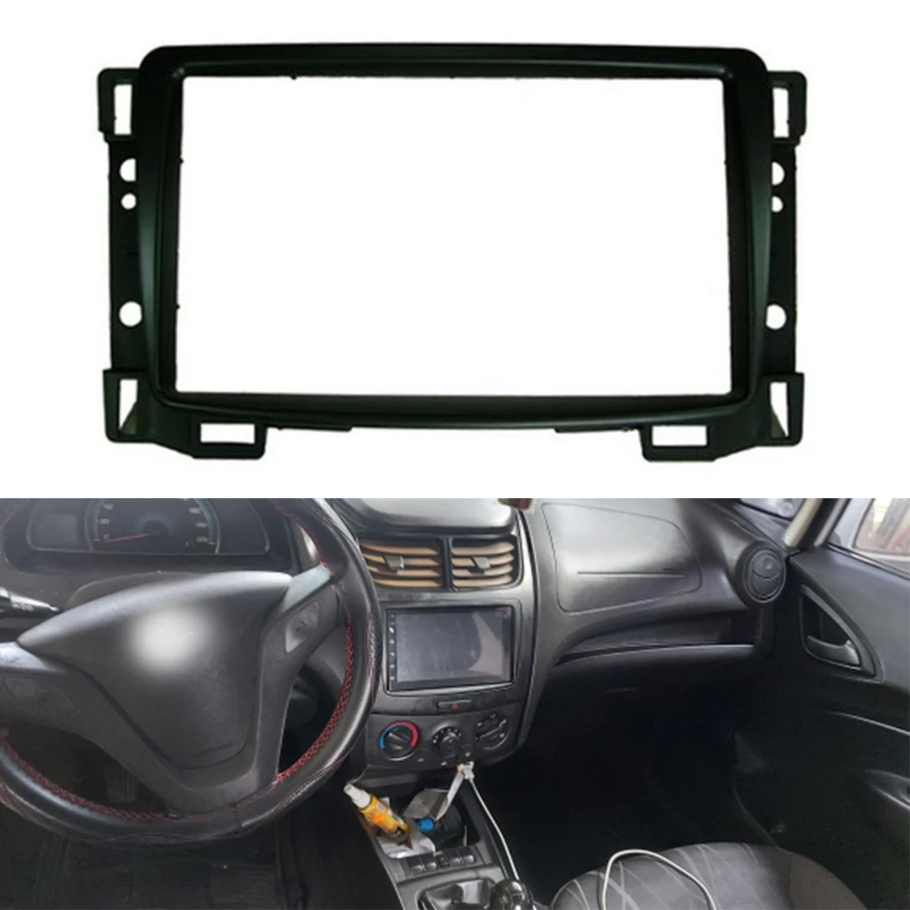 

Car Refitting DVD Frame,Radio Frame Fit DVD Panel,Dash Kit,Fascia for Chevrolet Sail, 2DIN