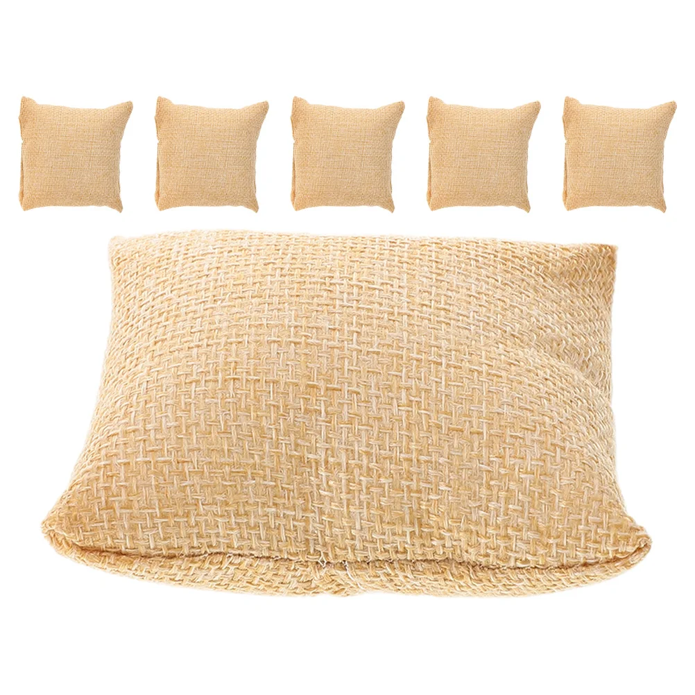 

6Pcs Small Watch Pillow - Multi Use Bracelet Display Stand Cushion for Jewelry Tray Holder, Ideal for Countertop Cabinet Watch