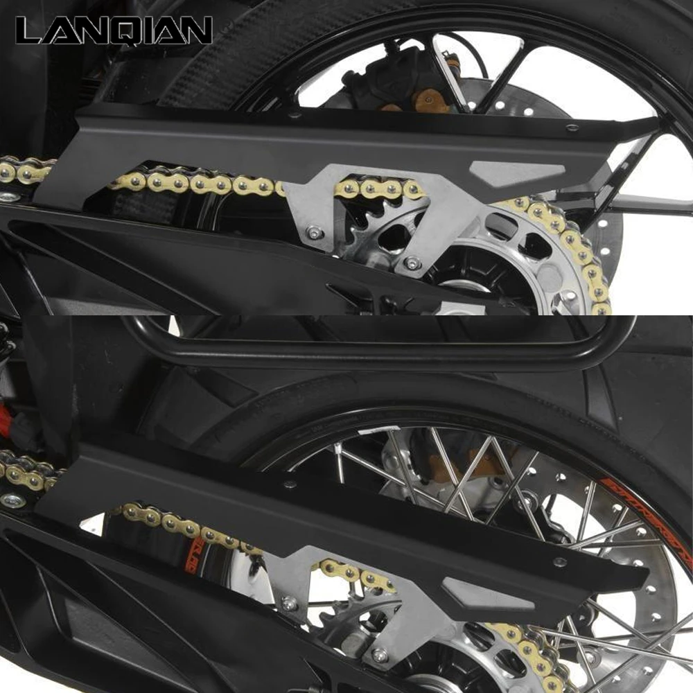 For 1050 1090 1190 1290 Adv R 2021 1290 Super Adventure S R T Chain Guard Cover Motorcycle Guide Wheel Slide Sprocket Protection