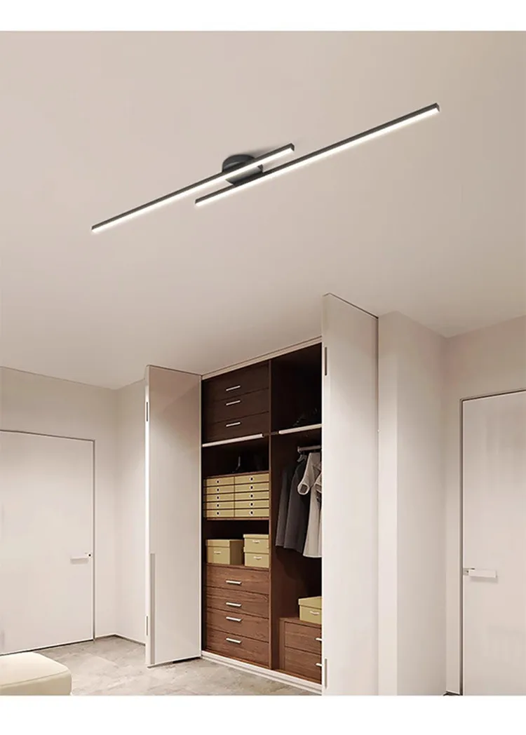 Linear Aluminium LED Ceiling Light — product detail 3