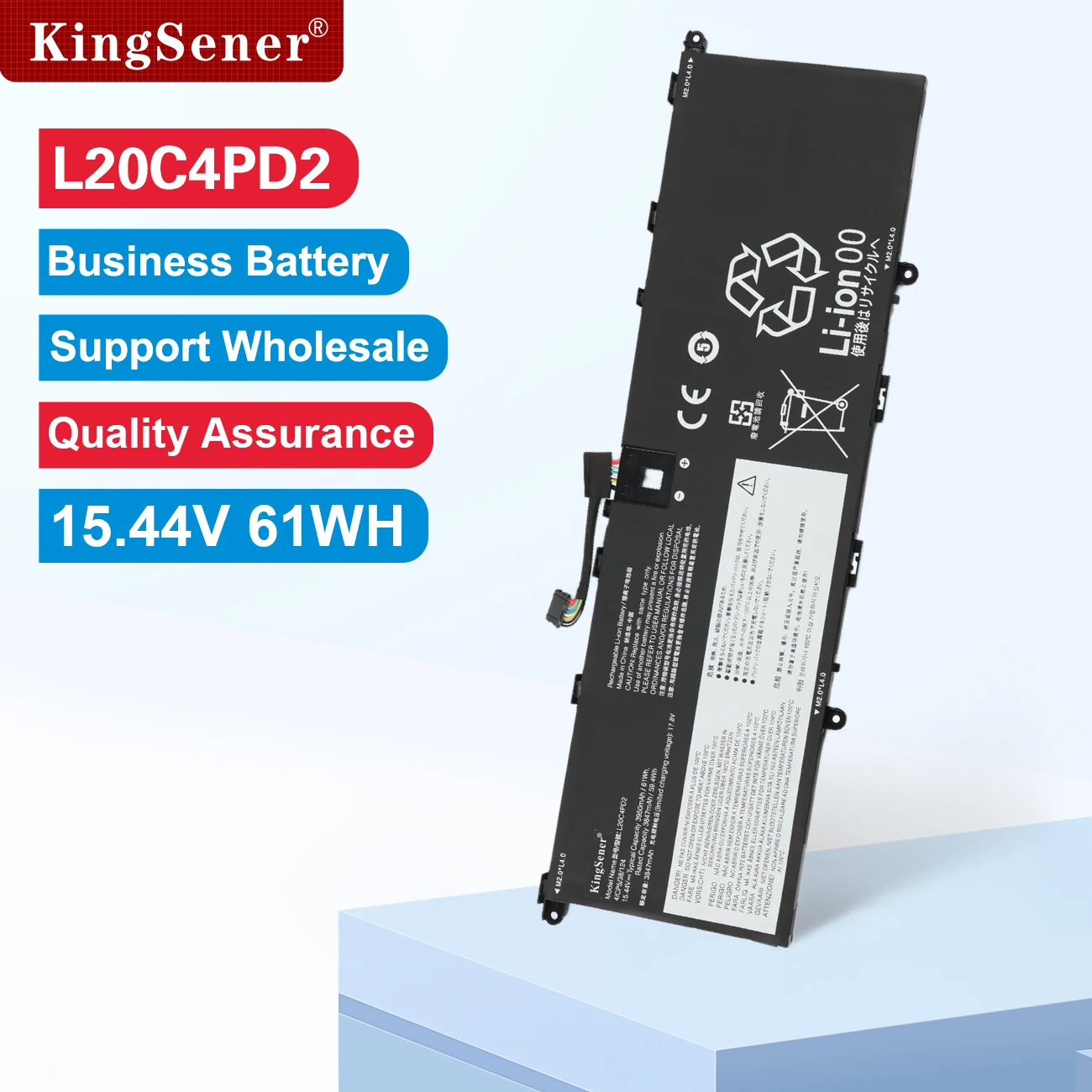 L20C4PD2 Laptop Battery For Lenovo ThinkBook 14p G2 ACH Gen 2 Series L20D4PD2 L20B4PD2 L20C4PB0 5B11C0425 5B11C04257 3950mAh