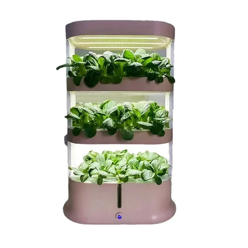 Smart Hydroponic Growing System Vegetable Planting Machine Multi-layer Hydroponics Growing System Indoor Vertical Planters Pots