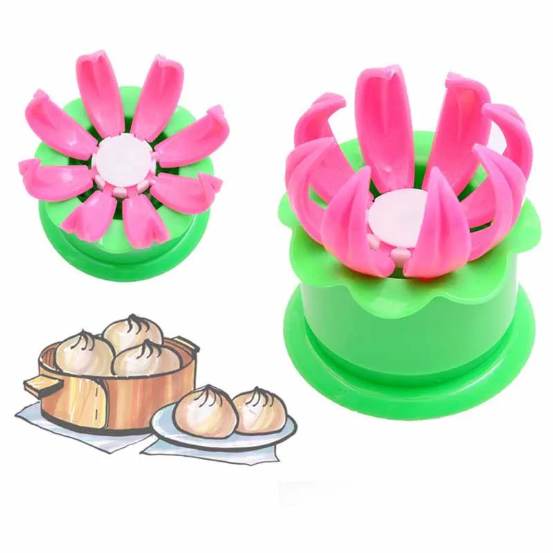 Chinese Baozi Mold Kitchen DIY Pastry Pie Dumpling Maker Baking And Pastry Tool Steamed Stuffed Bun Making Mould Maker