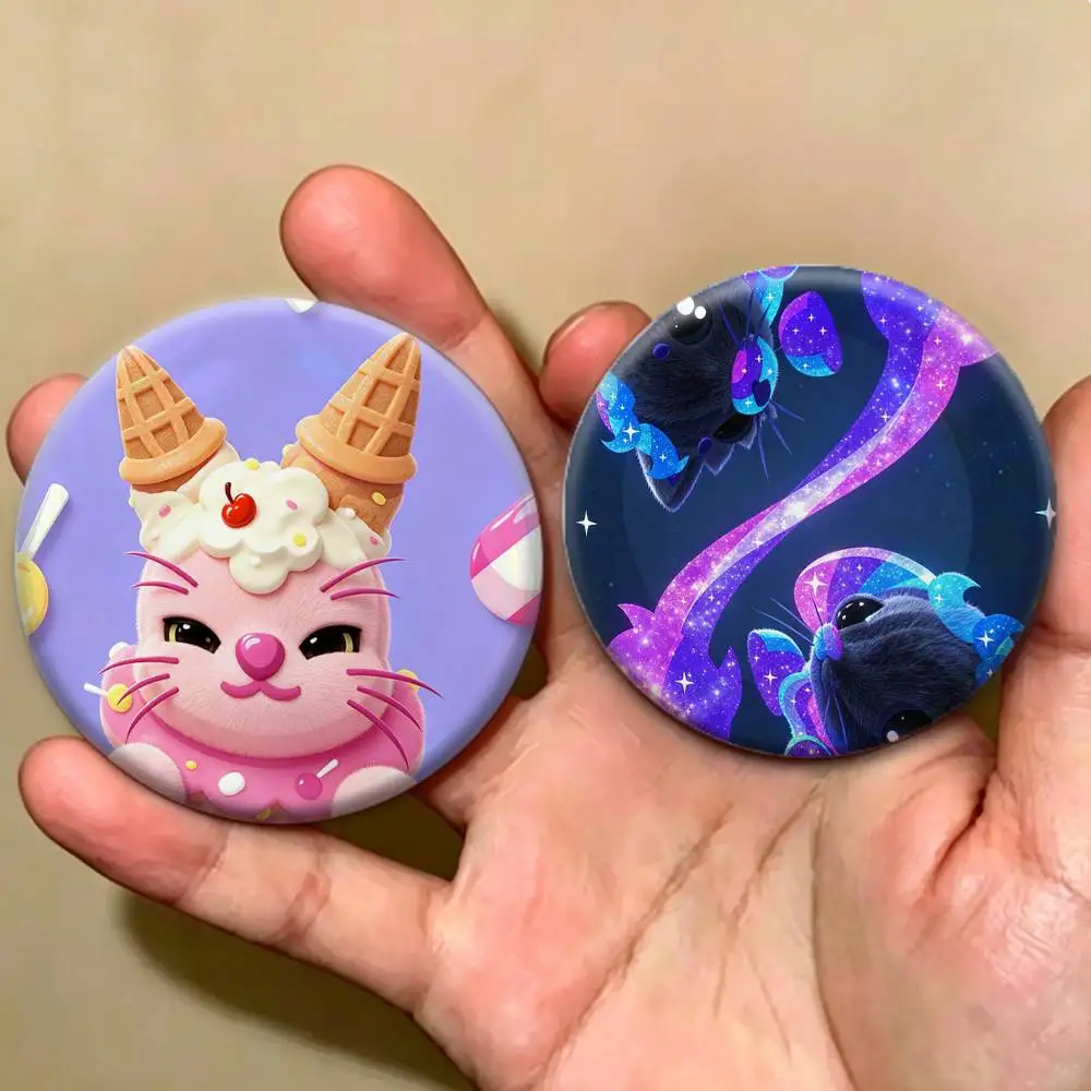 VectorArt A-Adopt Me Game   Badges Creative Tinplate Button PinsBrooch Badge Clothes Backpack