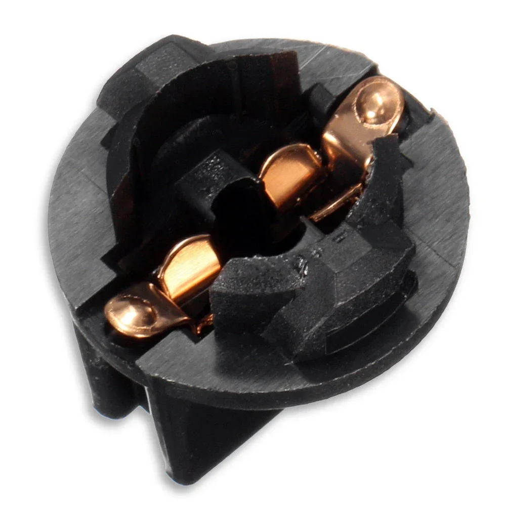 10Pcs Car Lights Dash Bulb Plug Holder Car Socket Dashboard Instrument Panel Socket T10 W5W 168 194 Twist Lock Wedge Bases