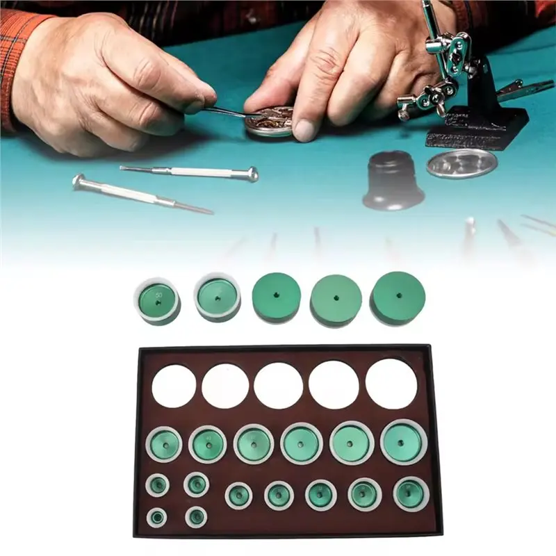 Sturdy Tool Kit For Watch Repair- For Watch Back Case Press Dies Set(20 To 58Mm) Eco-Friendly