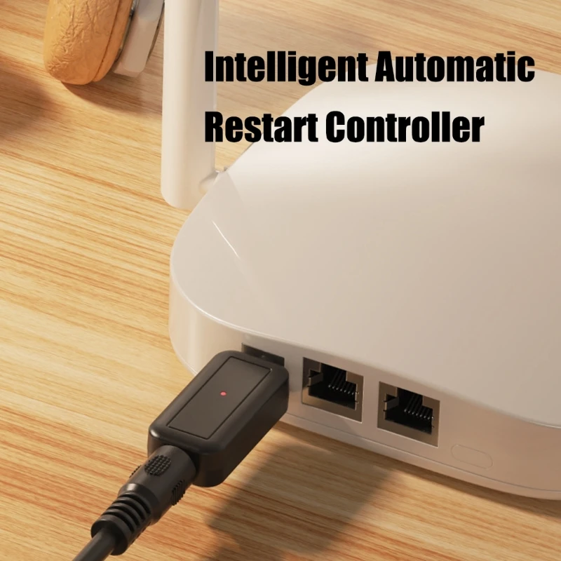 DC WiFi Auto Reboot Router Smart Timer Router 24H Automatic Restarter Power Off Reset Tool 5.5x2.1mm Restart Control Line 5V-24V