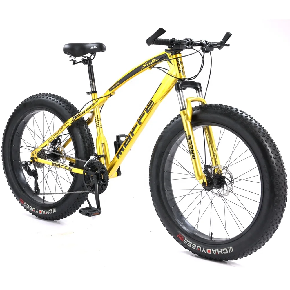 

e China Supplier Customize Beach Bicycle 7 Speed Bikecycle 26 Inch Cycle Fatbike Bici MTB Fat Wide Tyre Mud Mountain Bikecustom