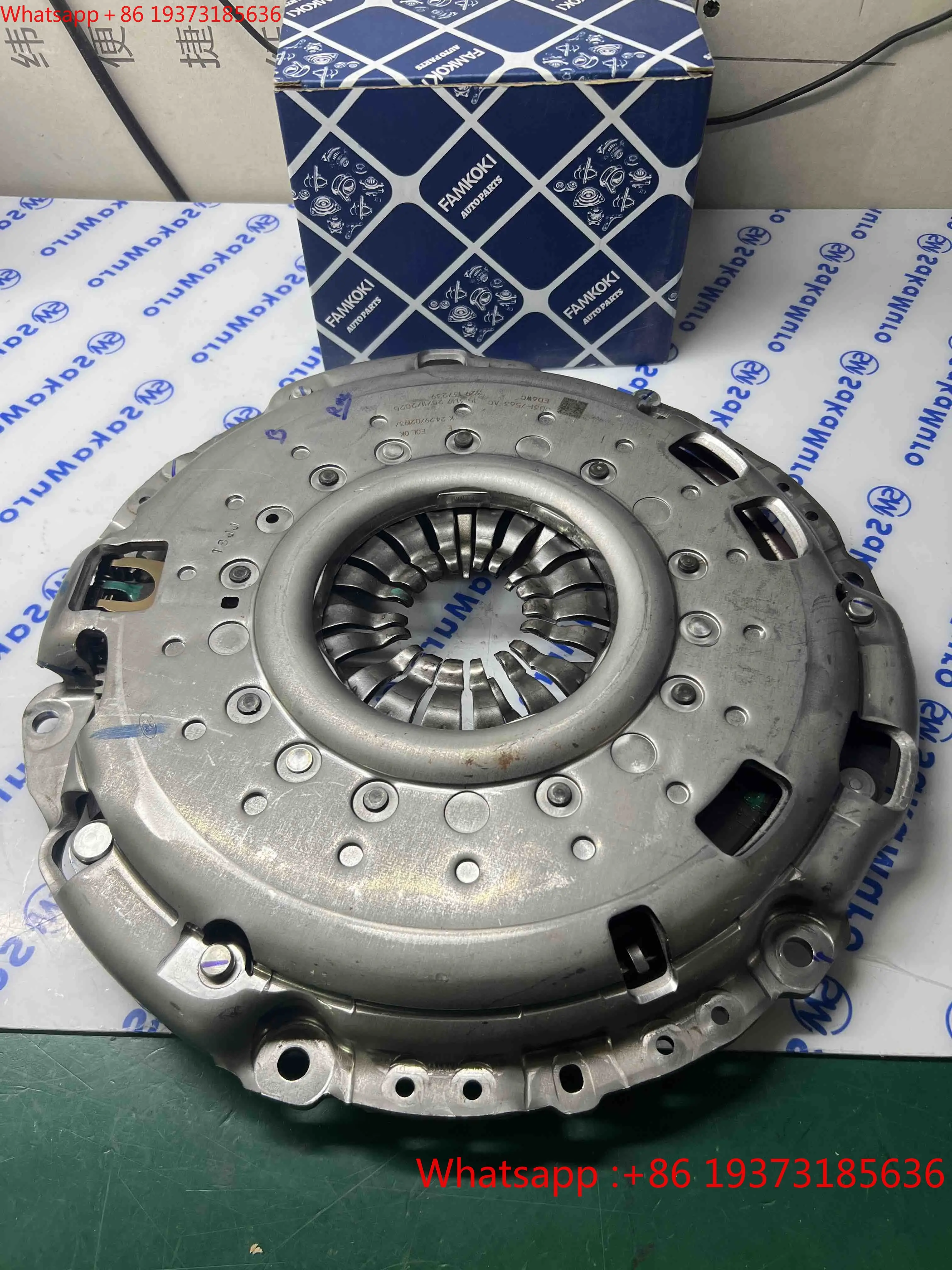 For Hot Sell New Model Auto Part Clutch Disc Two Piece Set JB31-7563-AC Fit for Ford Ranger T9 2.0 273 mm