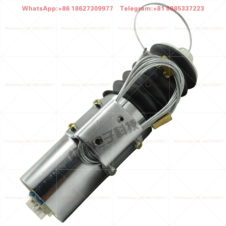 Mar-ine engine shutdown solenoid swi-tch contr-oller 12V24V flameout EQ-1450 oil cut-o-ff valve