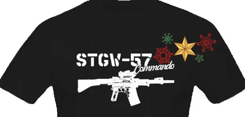 Swiss Stgw 57 Assault Rifle T-Shirt 100% Cotton O-Neck Summer Short Sleeve Casual Mens T-shirt Size S-3XL