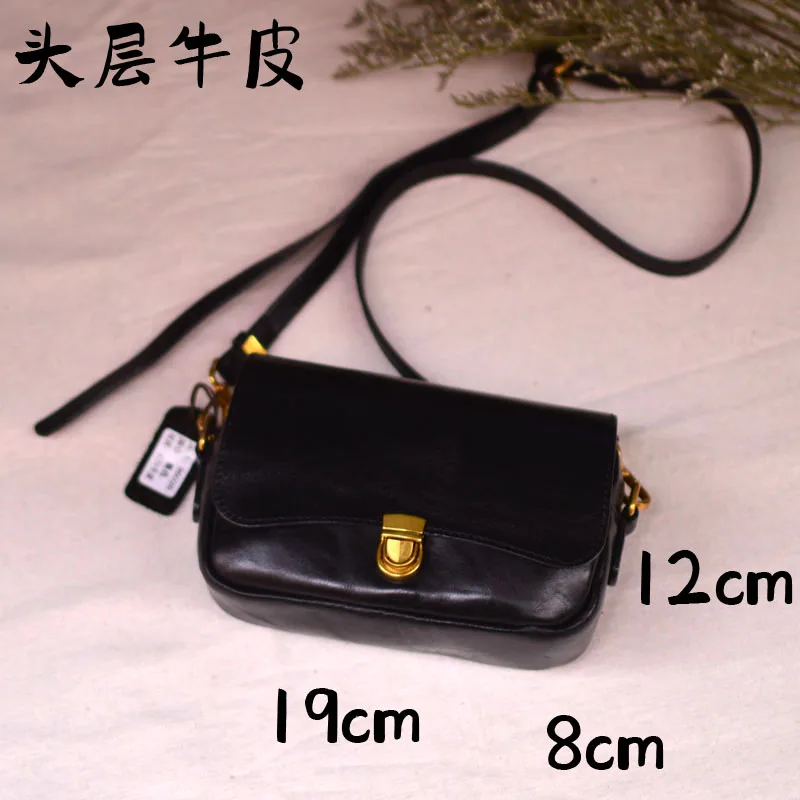 AETOO All commuter crossbody bag underarm bag single shoulder high-grade texture niche leather soft cowhide casual casual retro