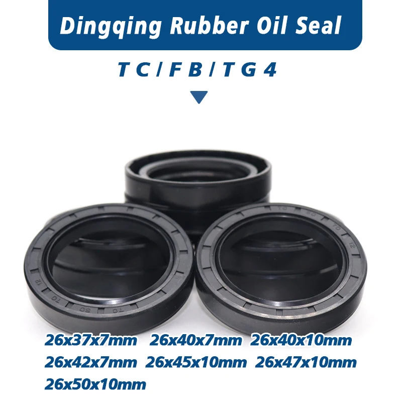 Комплект-из-1-5-10-шт-черных-уплотнительных-колец-tc-fb-tg4-внутренний-диаметр-26-мм-внешний-диаметр-37-50-мм-толщина-7-10-мм-резиновые-прокладки-для-механических-уплотнений