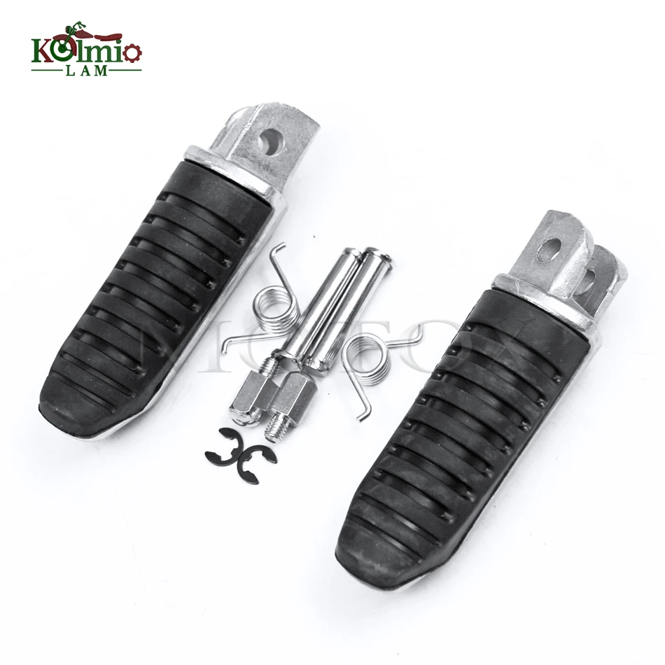 

Front Footrest Foot Pegs Fit For B-King BK1300 GSX650F/1300/1400 GSX1300R GSXR250 GSXS750 DL650/1000 SV650/1000 1999-2016