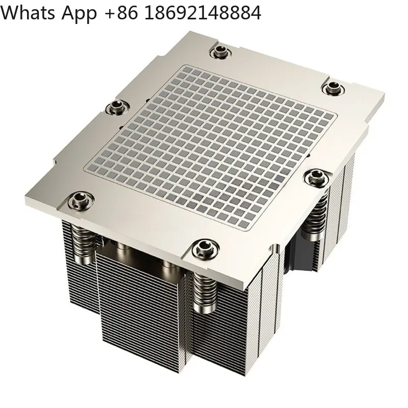 Support SP5/AMD + multi-platform 2U active radiator 11,000 ultra-high speed fan 400W high power